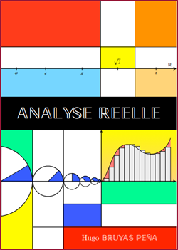 Couverture du livre sur l'analyse réelle