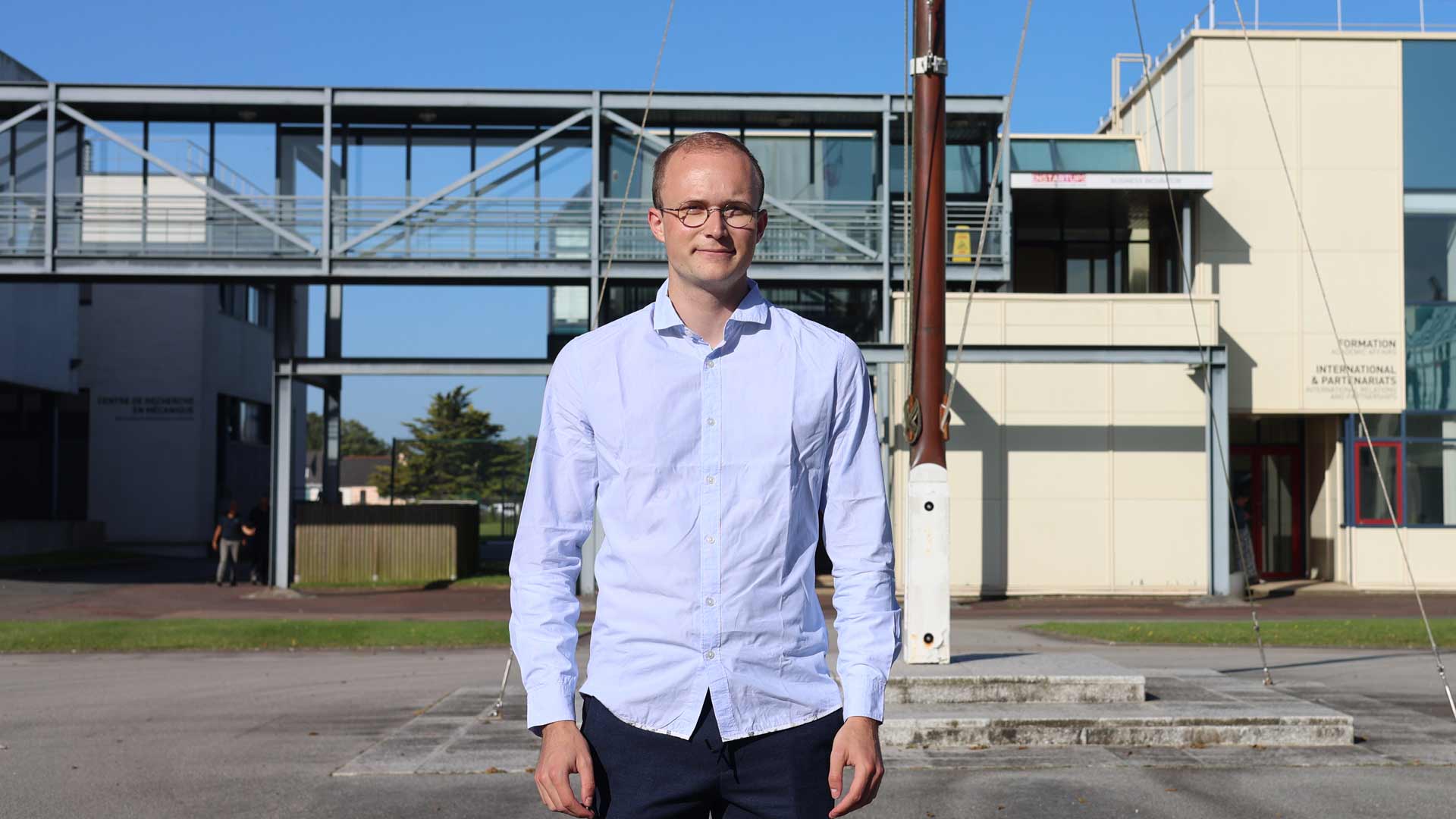 Hugo, diplômé ENSTA Bretagne, doctorant au CEA