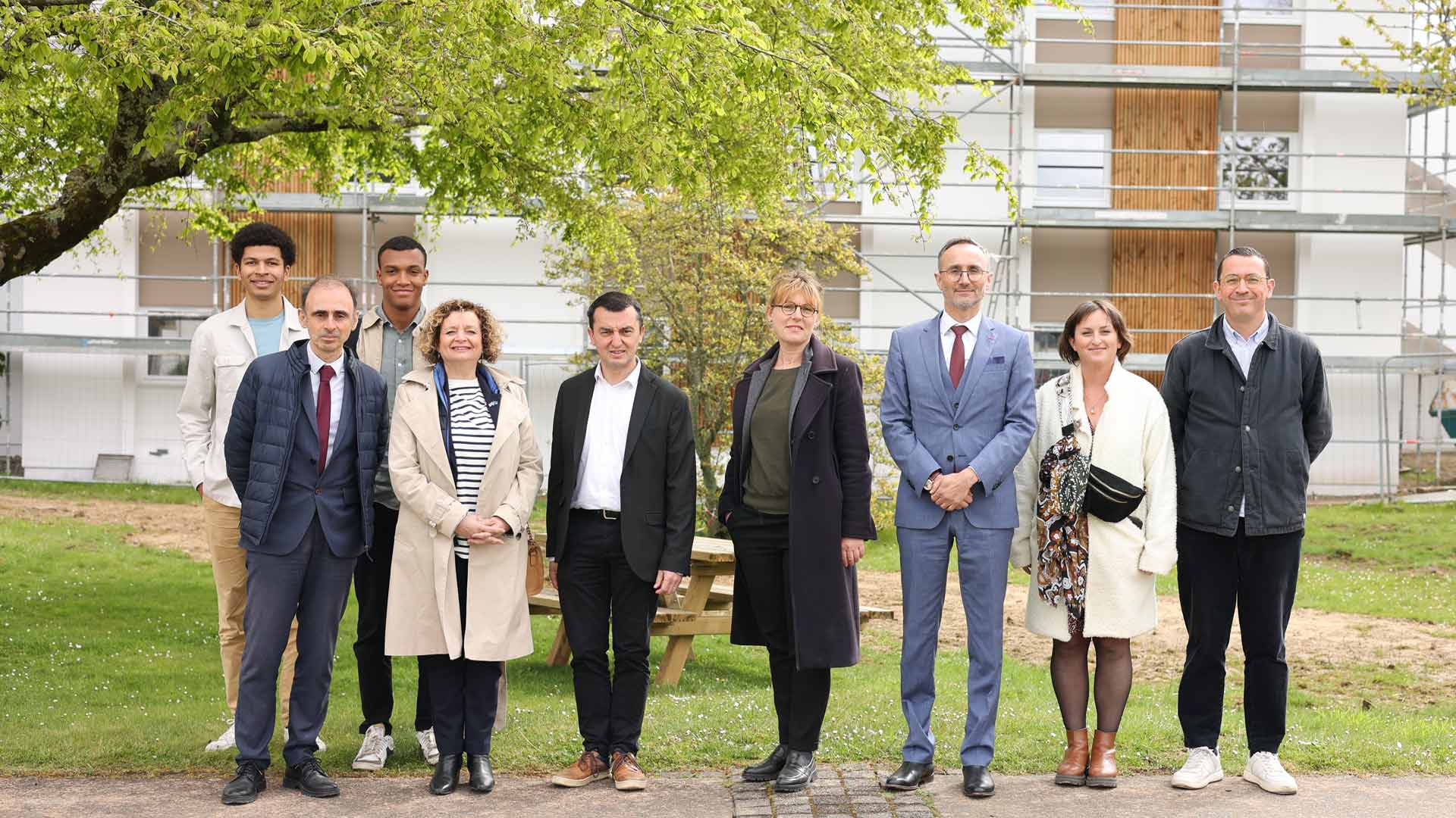 ENSTA Bretagne : Inauguration d'un studio témoin à la résidence des élèves