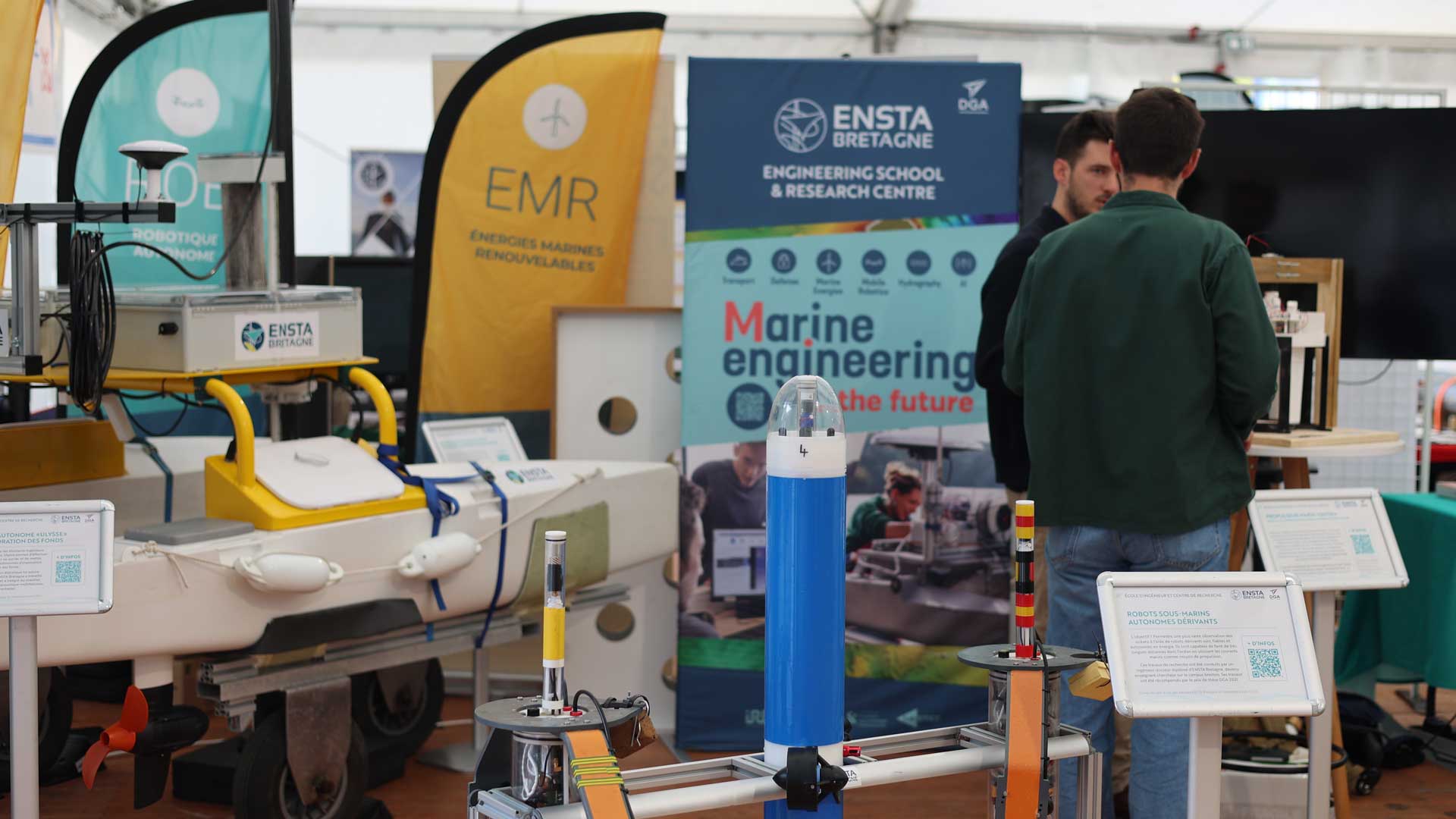 ENSTA Bretagne : stand école à Brest2024