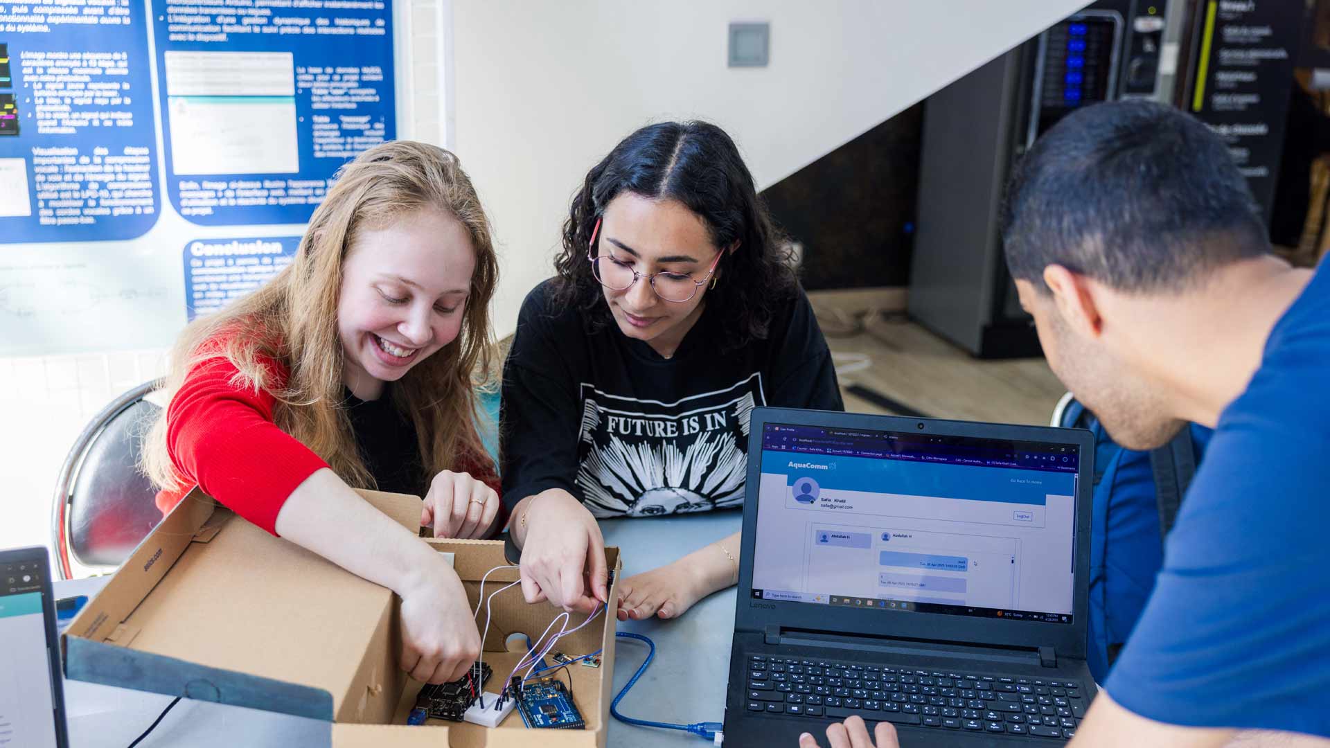 Projet industriel - les étudiants finalisent leur projet