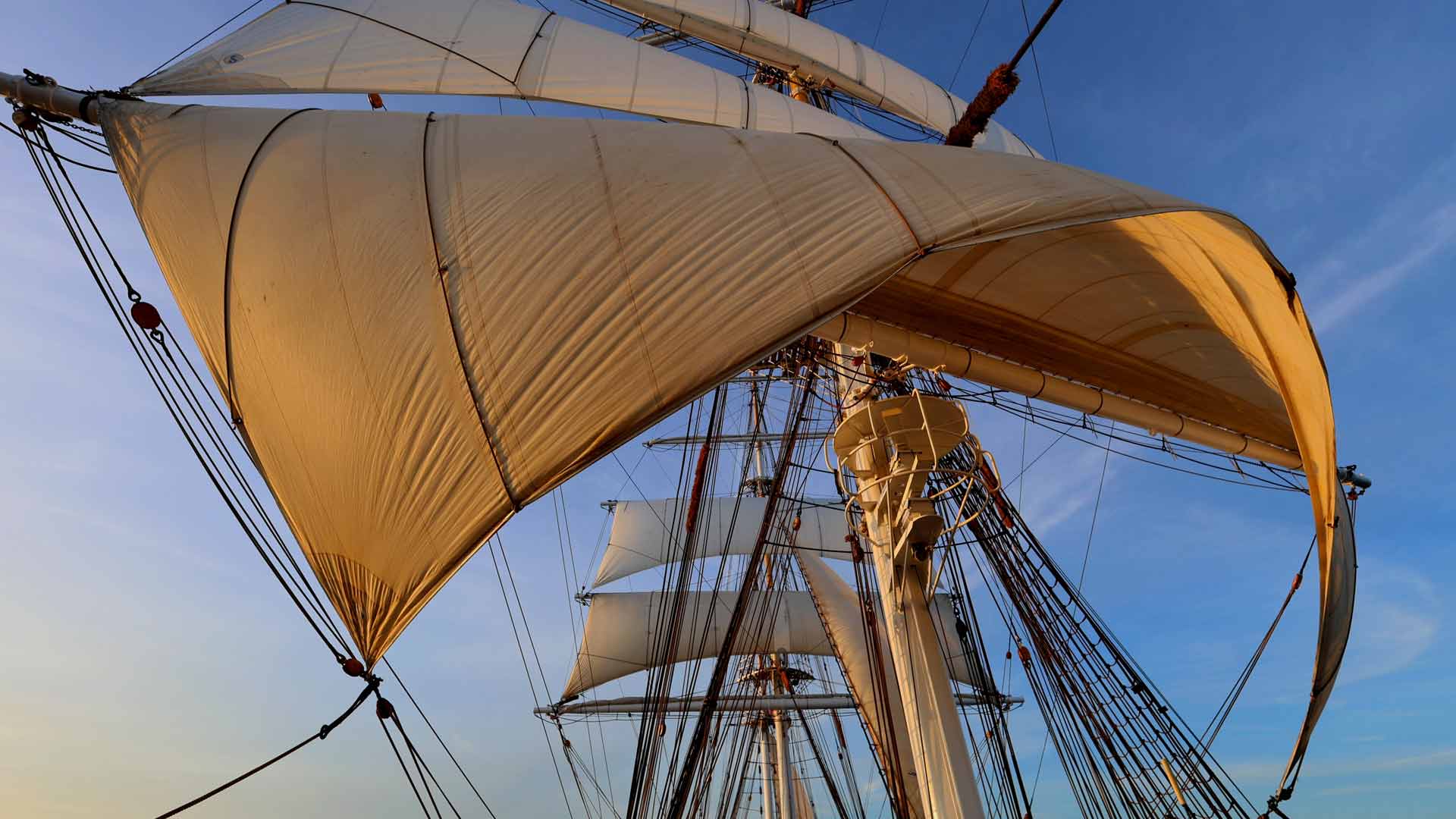 Voiles dans le vent