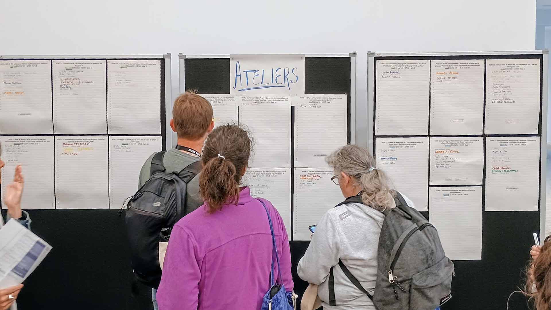 QPES 2025 : Inscriptions aux ateliers