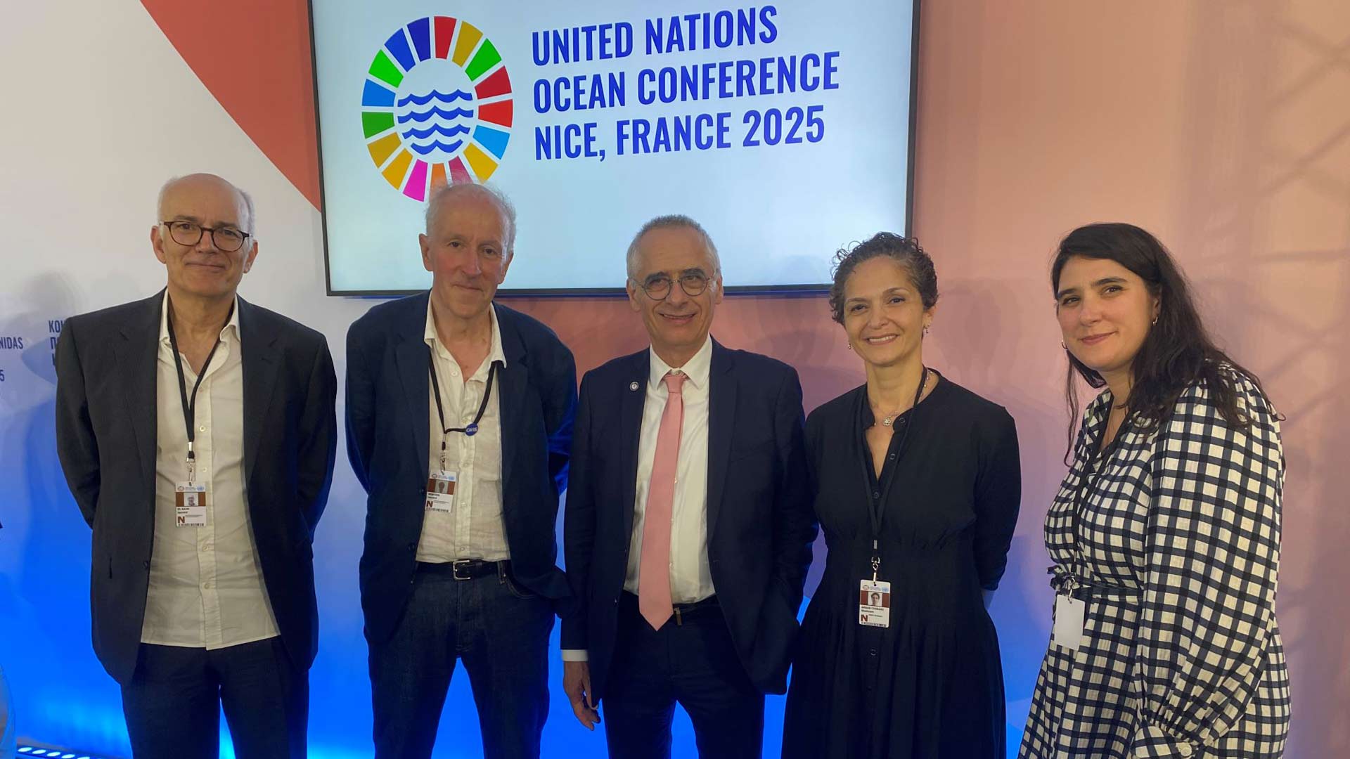 Les équipes de l'ENSTA présentes à l'UNOC