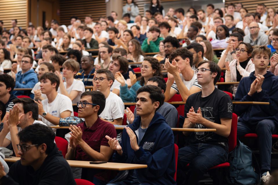 Amphi à Paris-Saclay