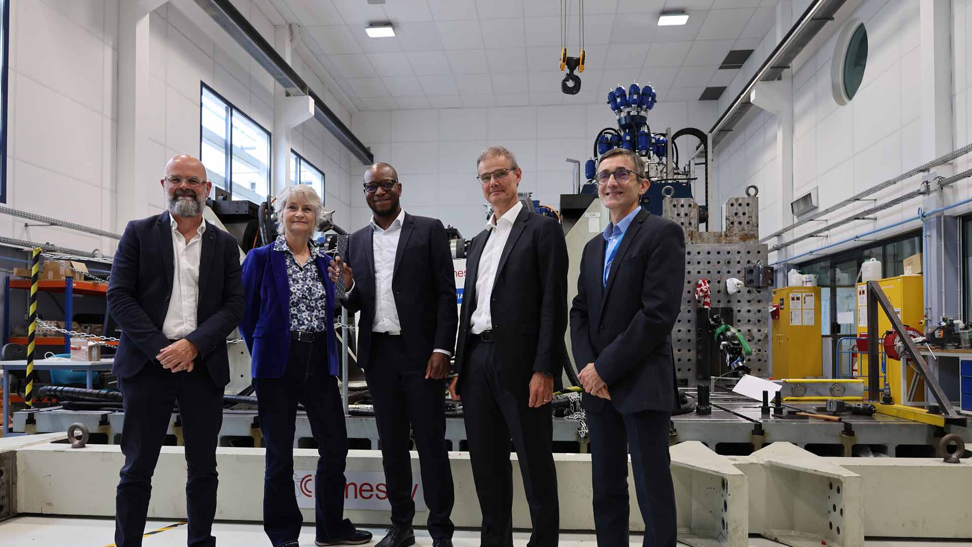 Inauguration du laboratoire commun Icare entre Safran et l'ENSTA