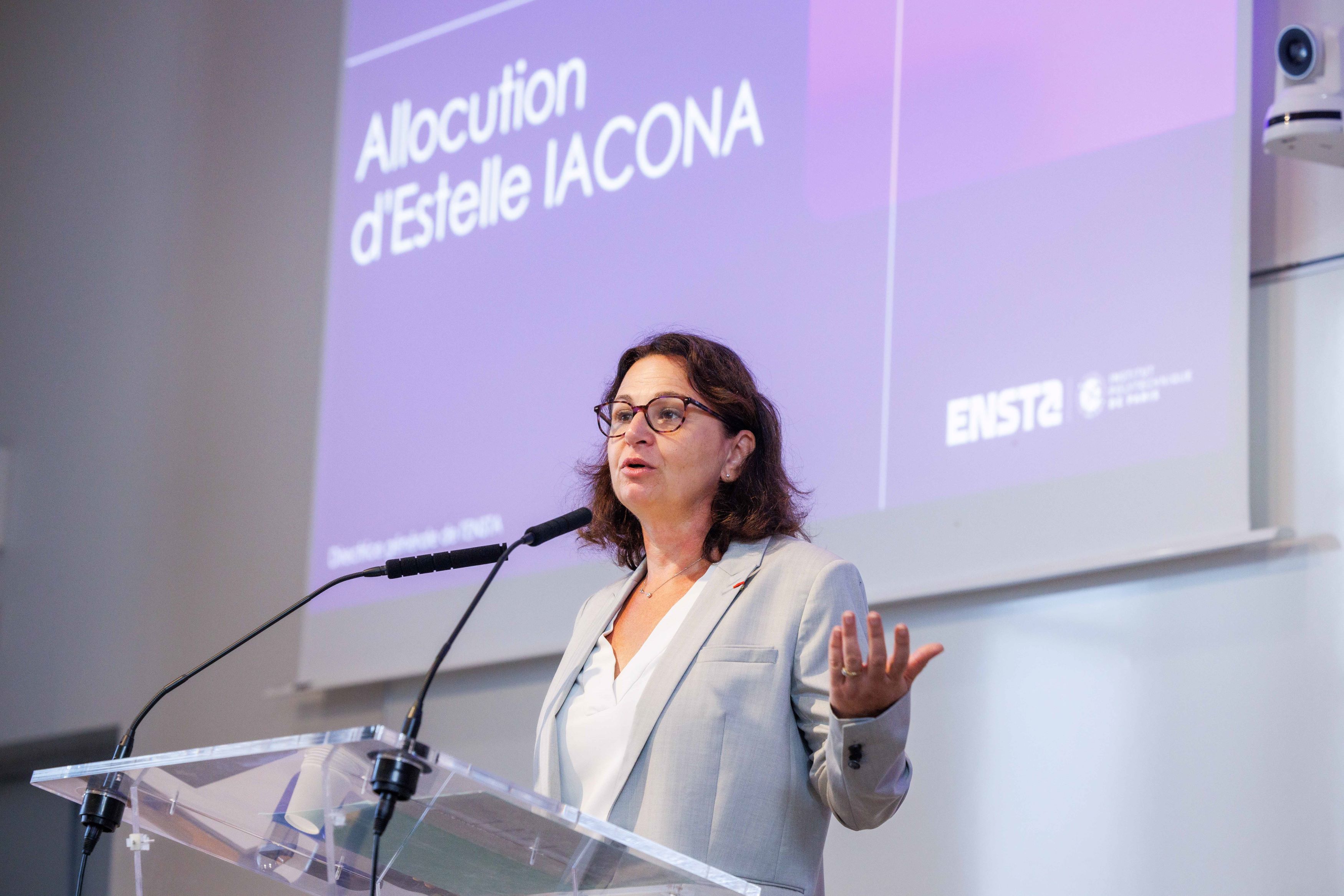 Intervention d'Estelle Iacona, Directrice Générale de l'ENSTA