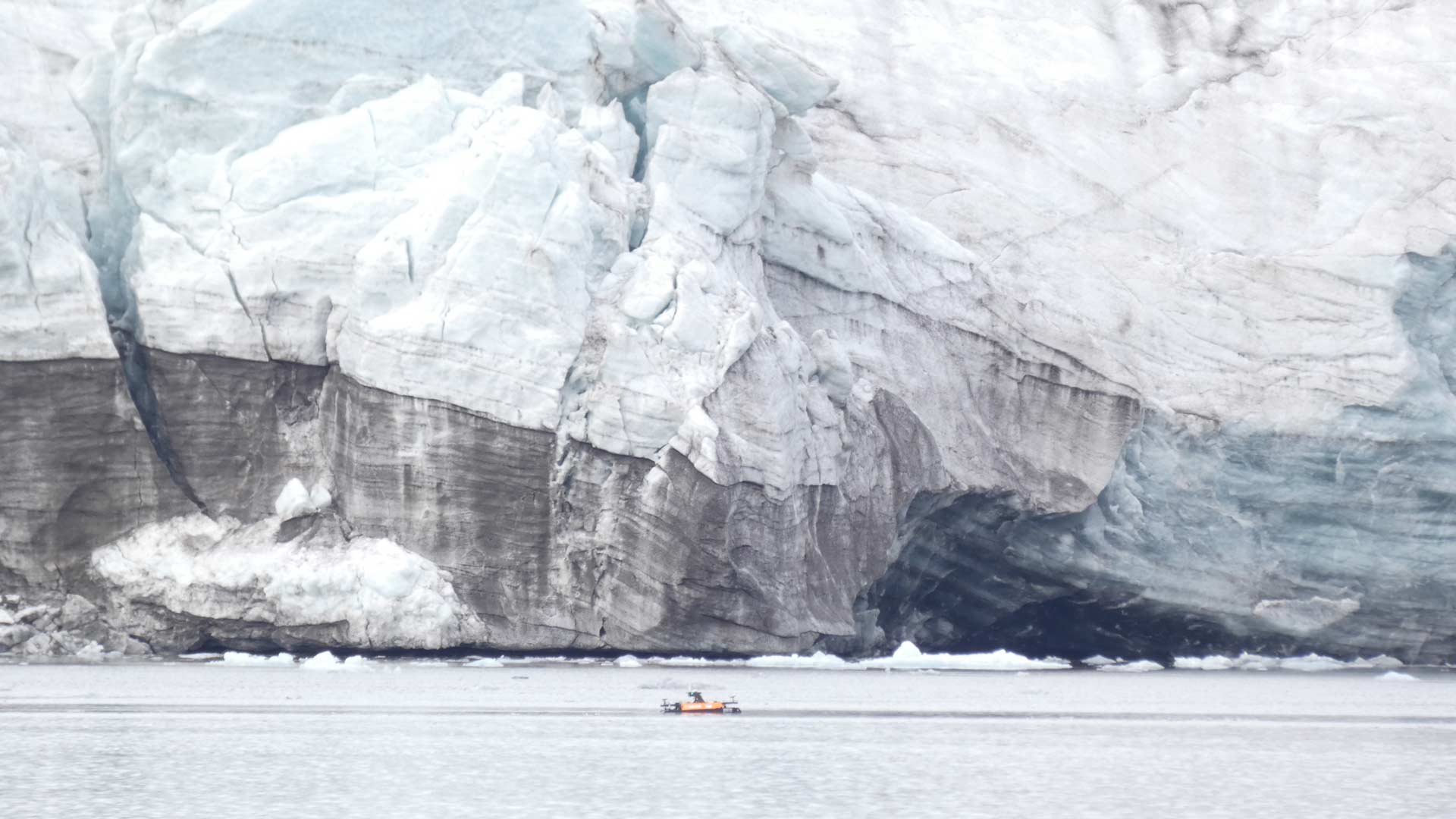 Exploration hydrographique et robotique au Svalbard