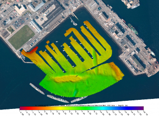 ENSTA Bretagne: Levé hydro marina du chateau Brest