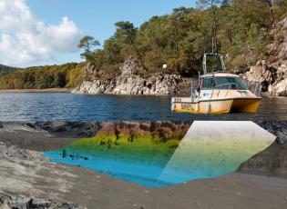 ENSTA Bretagne : Hydrographie, cartographie du fond du lac de Guerlédan