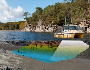 ENSTA Bretagne : Hydrographie, cartographie du fond du lac de Guerlédan