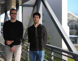 Loic et Lorenzo, doctorants à l'ENSTA Bretagne, primés aux USA