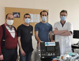ENSTA Bretagne : Collaboration avec le CHRU pour concevoir les respirateurs artificiels intelligents de demain