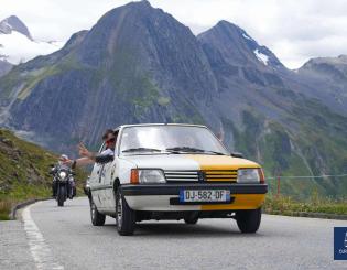 La 205 Kirri des étudiants ENSTA sur les routes européennes