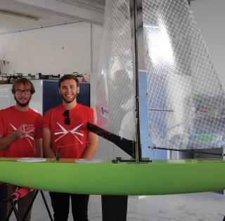 ENSTA Bretagne : équipe ENSTA Bretagne victorieuse à la coupe du monde de robots voiliers WRSC 2018