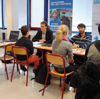 rencontre élèves et diplômés durant le FED 2018