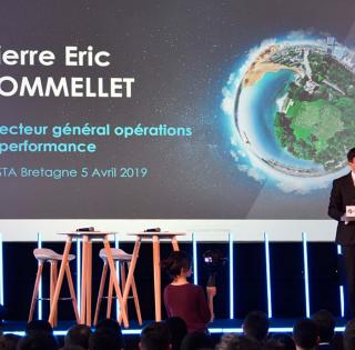 ENSTA Bretagne : Parrainage de la promotion 2020 "Jean-Loup Chrétient" par Pierre-Eric Pommellet, Thales