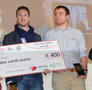 ENSTA Bretagne : Le projet LIPS obtient le prix de l'innovation sociale lors du concours les Entrepreneuriales de Bretagne 2015