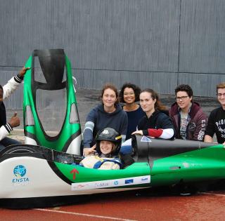ENSTA Bretagne : l'équipe du Shell Eco Marathon 2020