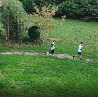 ENSTA Bretagne : Course à pied dans son jardin pendant le confinement