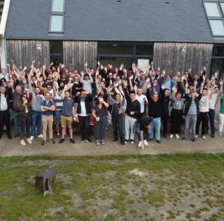 ENSTA Bretagne : équipes du laboratoire IRDL en séminaire à l'île de Batz