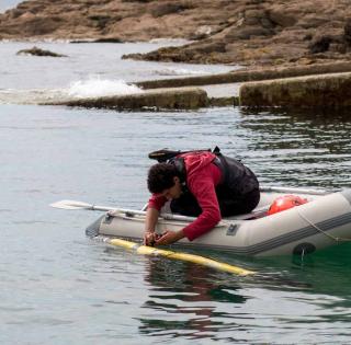 Robotique sous-marine : essais en mer