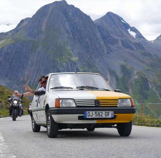 La 205 Kirri des étudiants ENSTA sur les routes européennes
