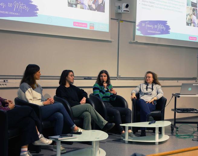 ENSTA Bretagne : table ronde 100 femmes, 100 métiers