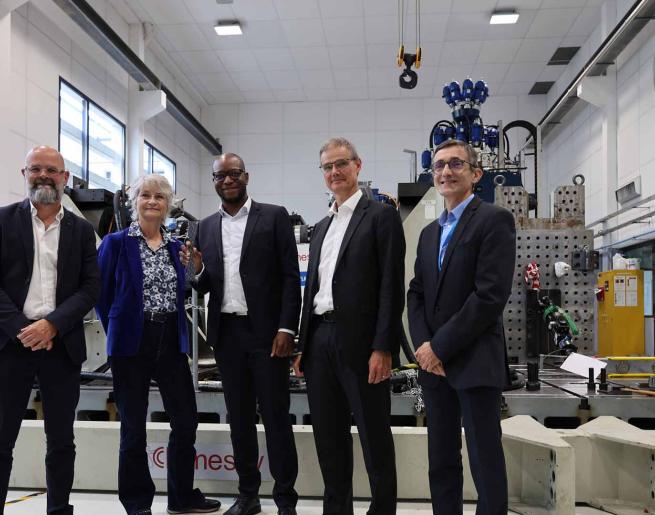 Inauguration du laboratoire commun Icare entre Safran et l'ENSTA