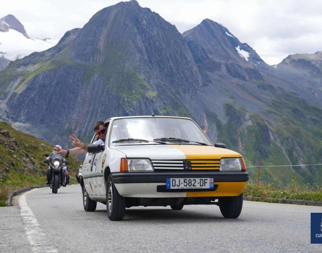 La 205 Kirri des étudiants ENSTA sur les routes européennes