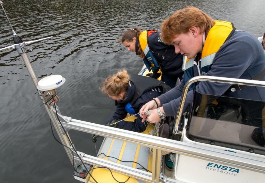 ENSTA Bretagne : formation hydrographie TP