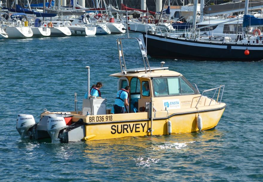 ENSTA Bretagne : vedette hydrographique Panopée